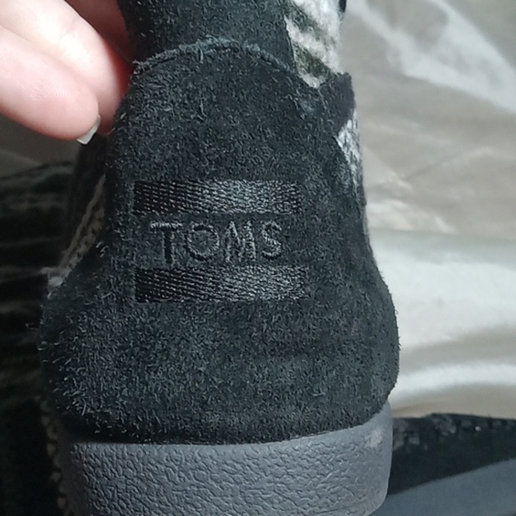 Tom's boots women's size 7 suede style mocassins - Picture 6 of 9